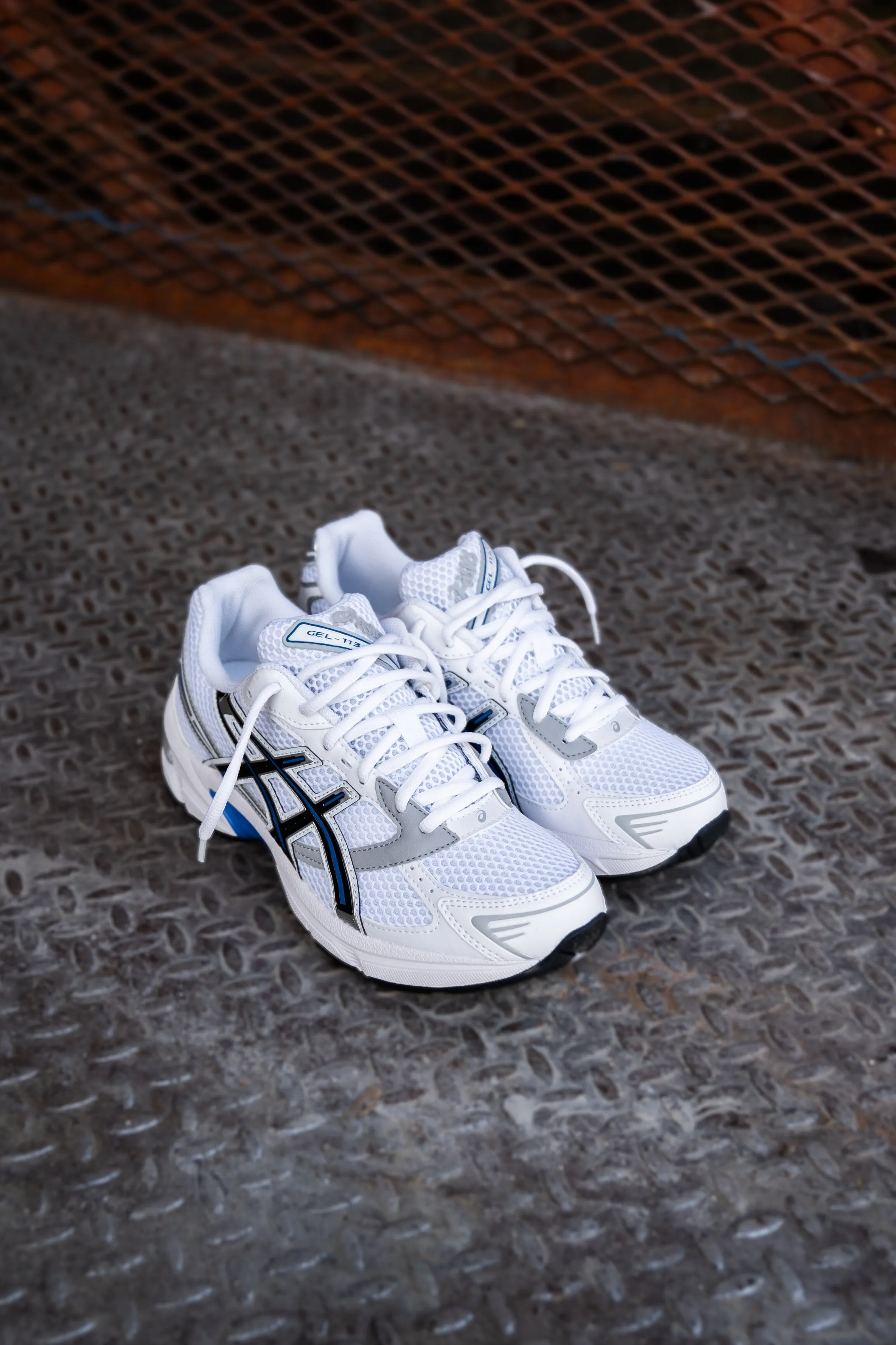 Mens Asics Gel-1130 (White/Tuna Blue) Asics Shoes