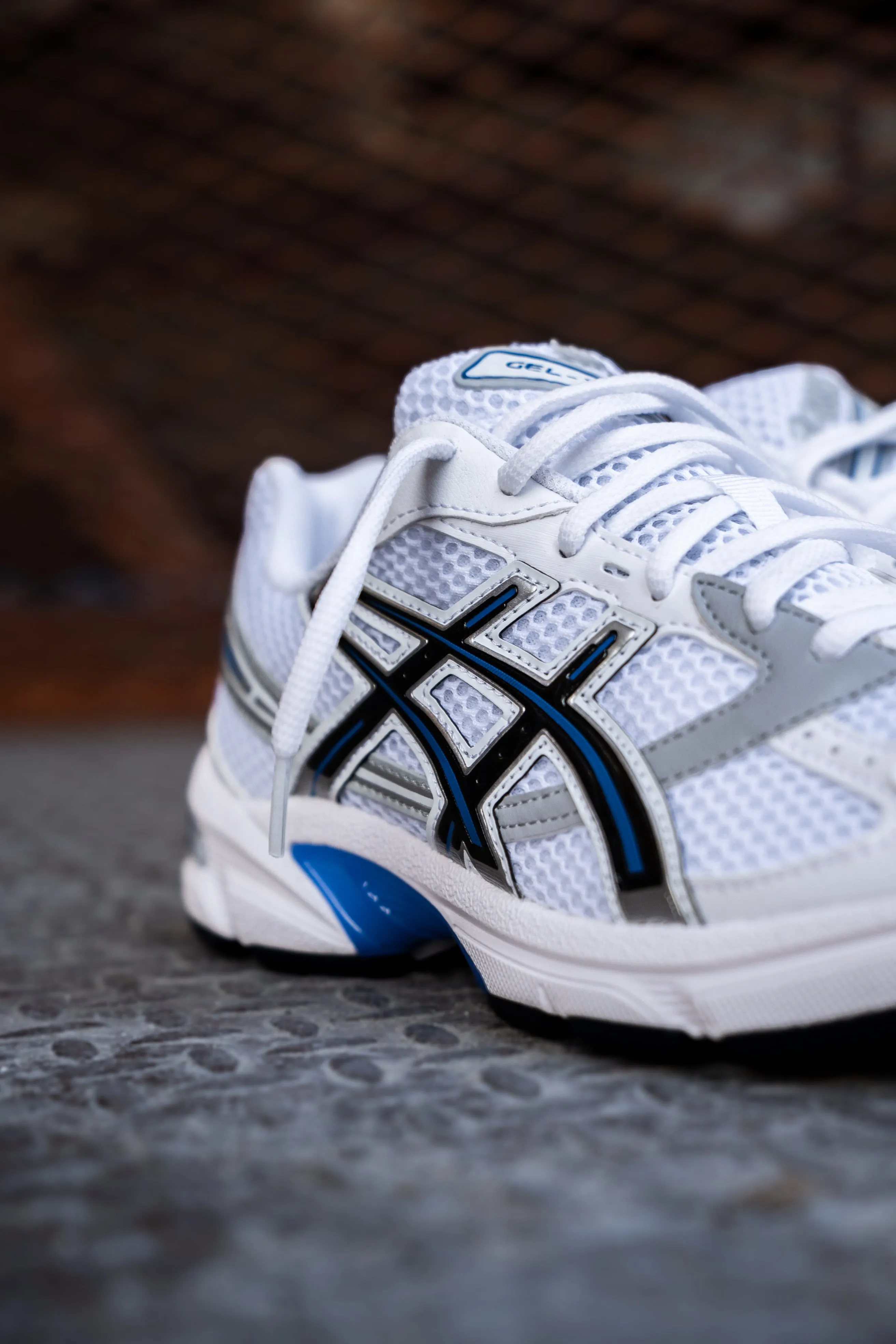 Mens Asics Gel-1130 (White/Tuna Blue) Asics Shoes