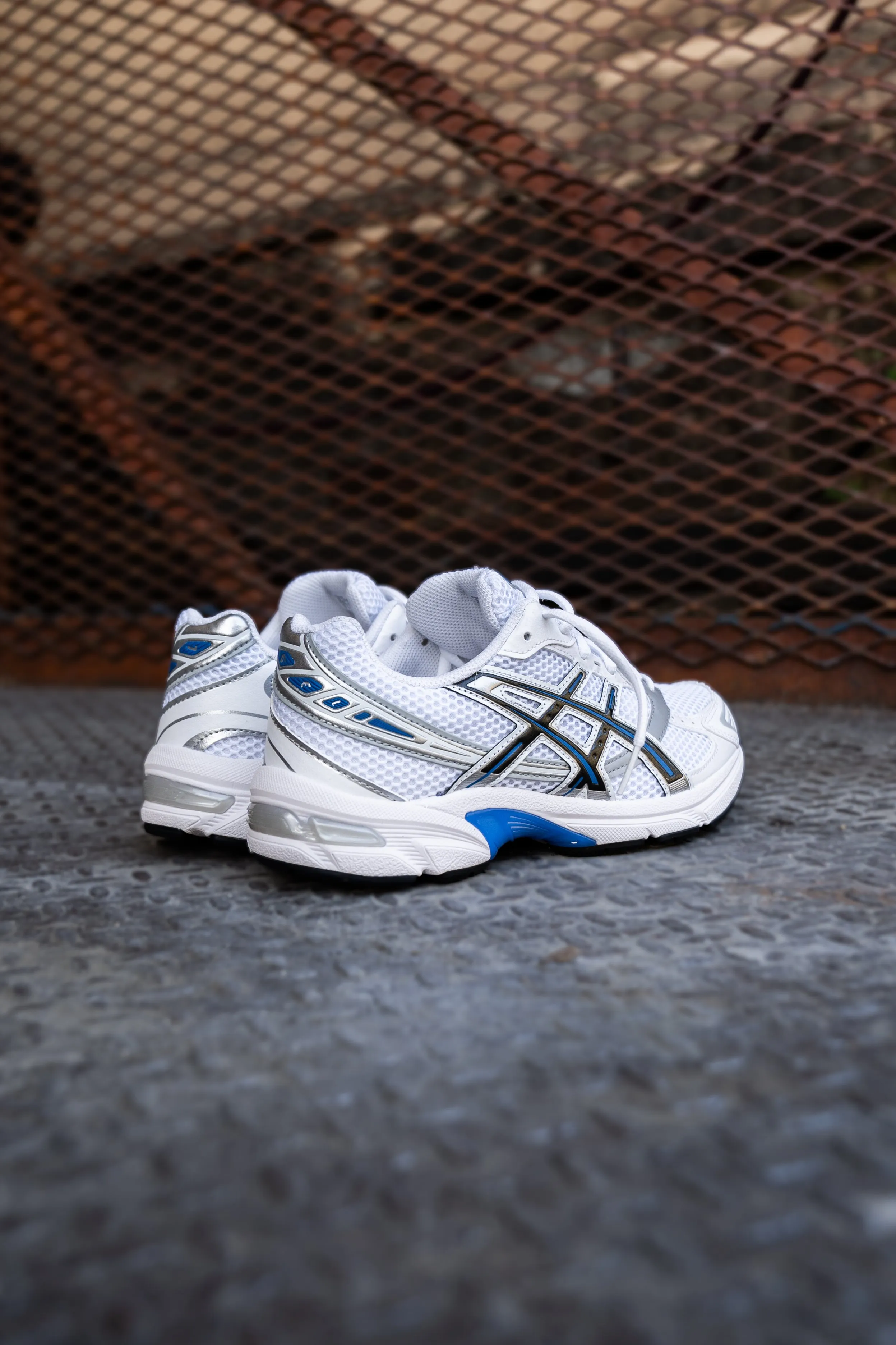 Mens Asics Gel-1130 (White/Tuna Blue) Asics Shoes