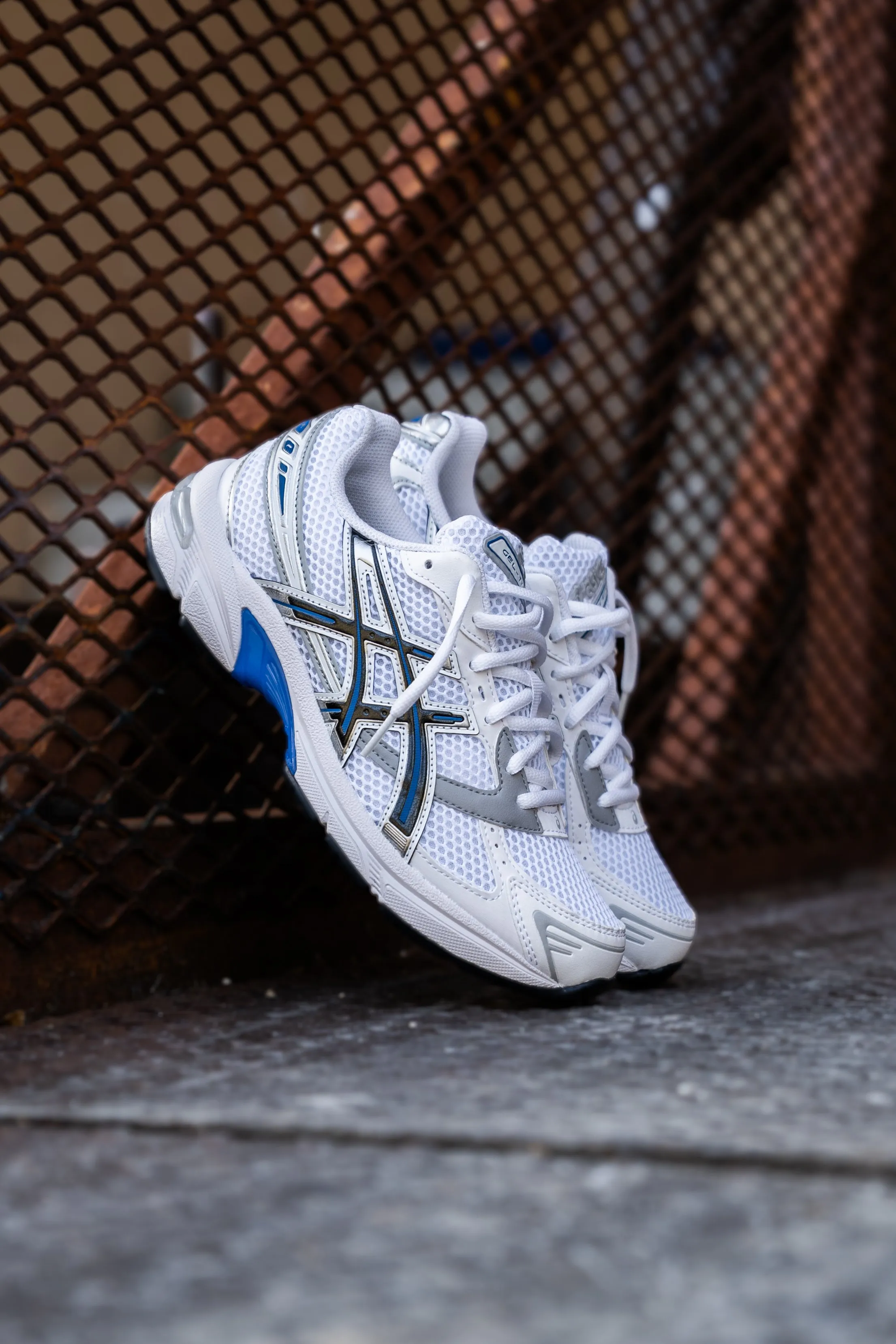 Mens Asics Gel-1130 (White/Tuna Blue) Asics Shoes