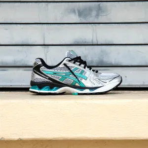 Mens Asics Gel-Kayano 14 (White/Waterfall)