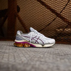 Mens Asics Gel-Kinetic Fluent (White/Truffle Grey) Asics Shoes