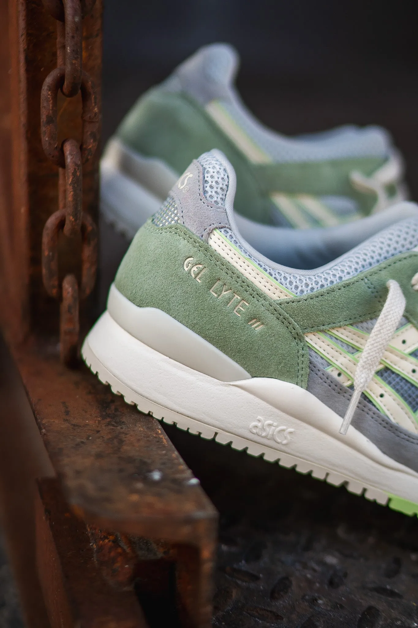Mens Asics Gel-Lyte 3 OG (Glacier Grey/Cream)