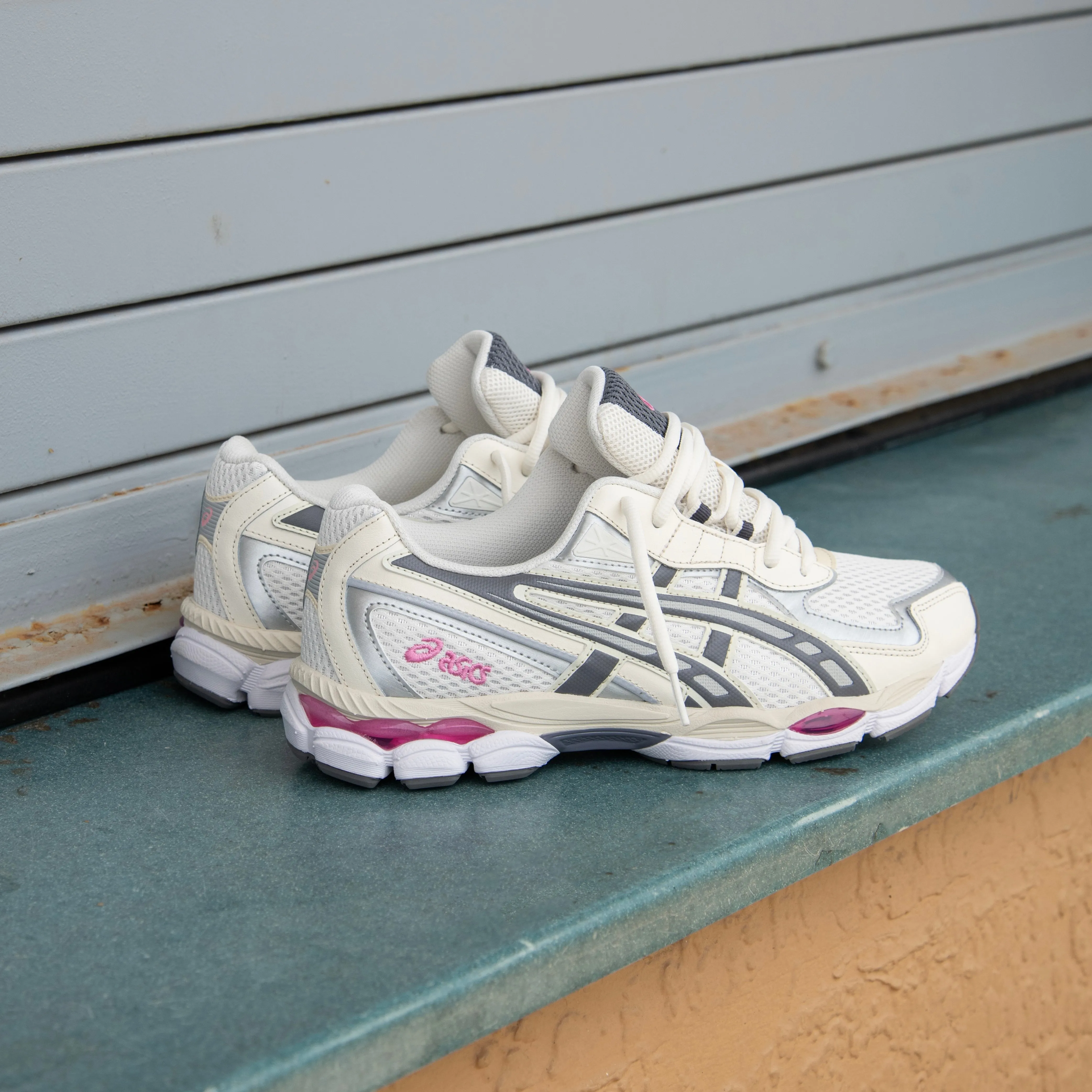 Mens Asics Gel-NYC 2055 (Cream/Carbon) Asics Shoes