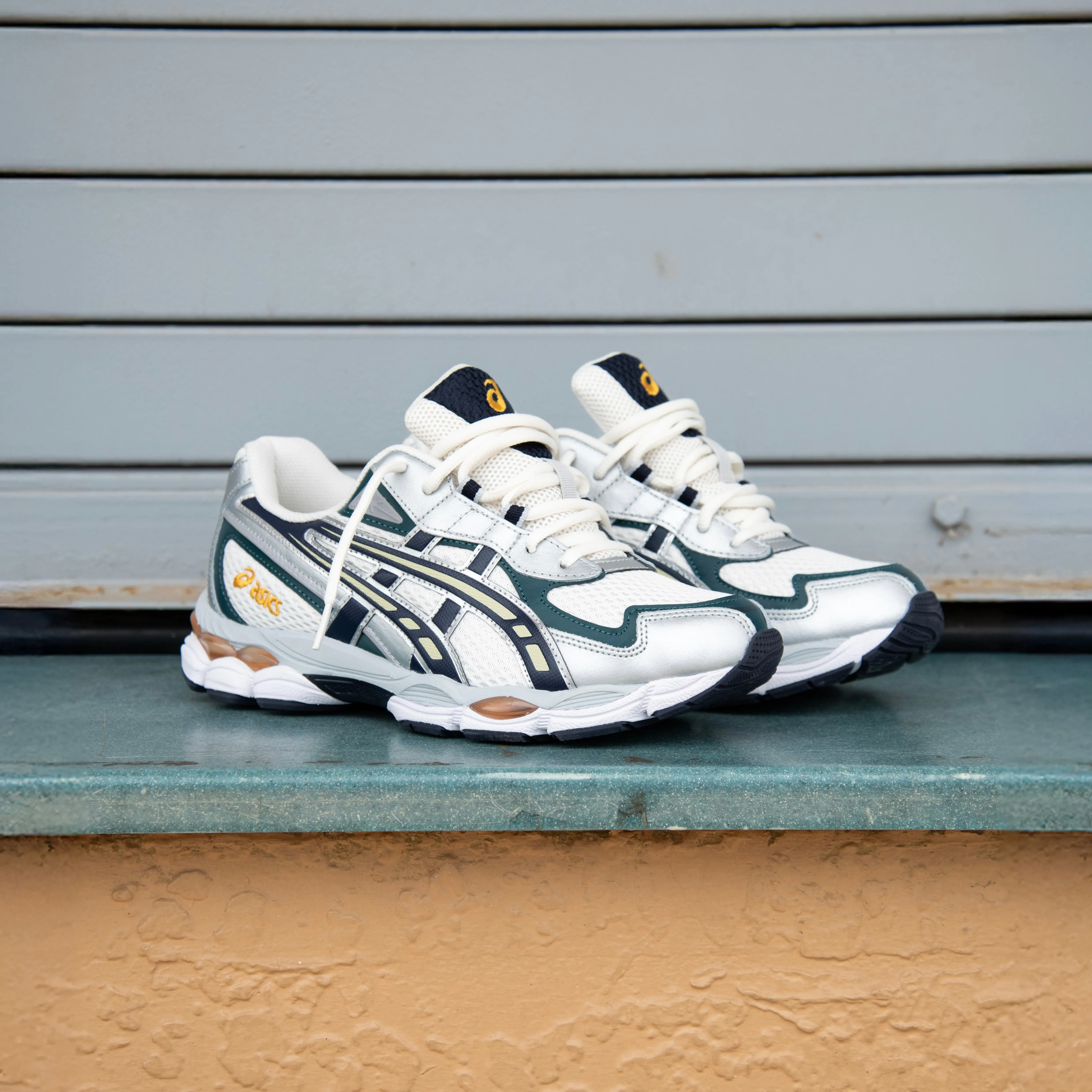 Mens Asics Gel-NYC 2055 (Cream/Midnight) Asics Shoes