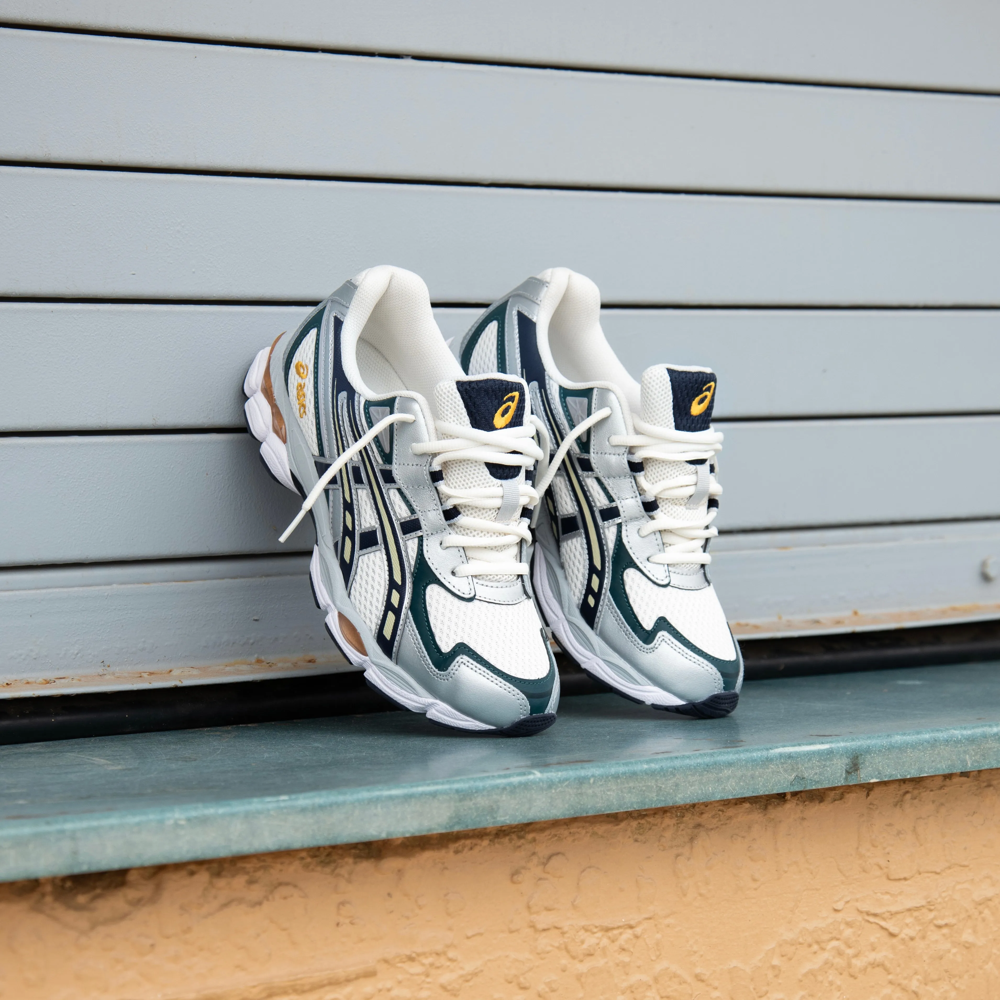 Mens Asics Gel-NYC 2055 (Cream/Midnight) Asics Shoes