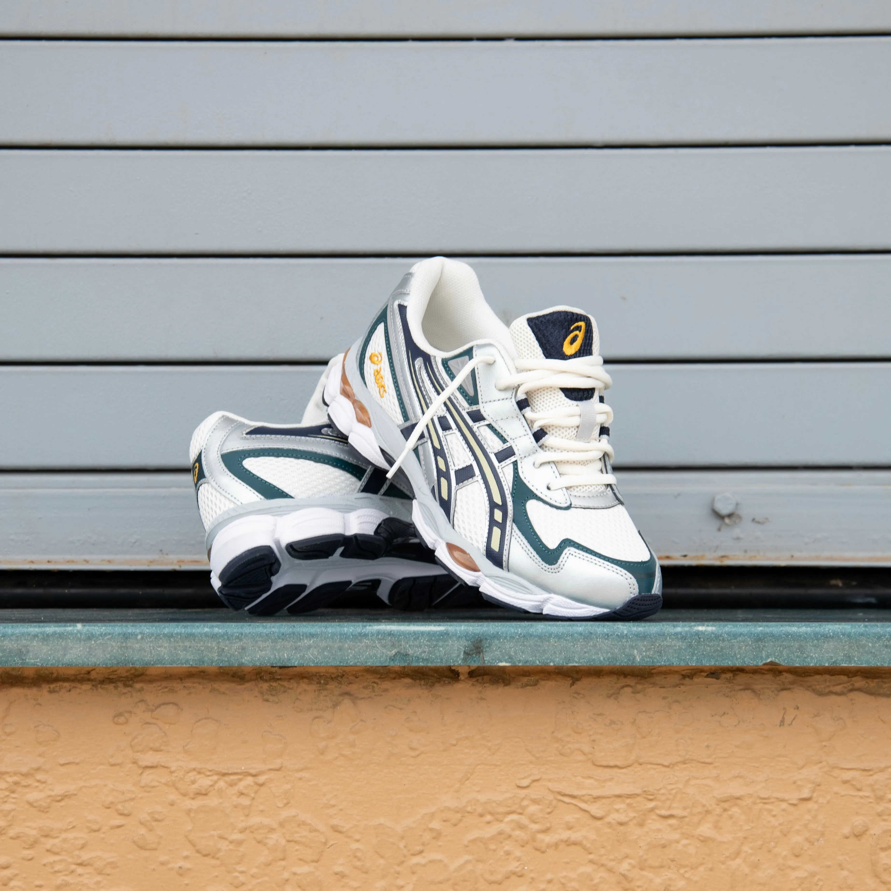 Mens Asics Gel-NYC 2055 (Cream/Midnight) Asics Shoes
