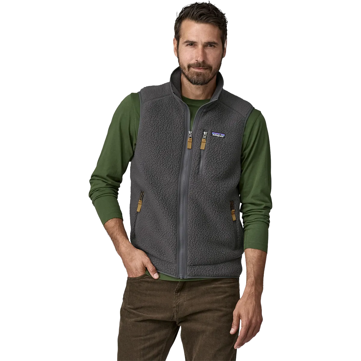 Men's Retro Pile Vest Patagonia Clothing