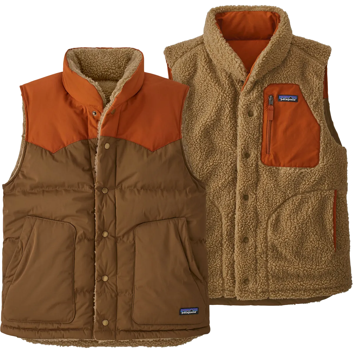 Men's Reversible Bivy Down Vest Patagonia Clothing