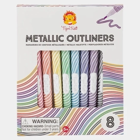 Metallic Outliners Tiger Tribe
