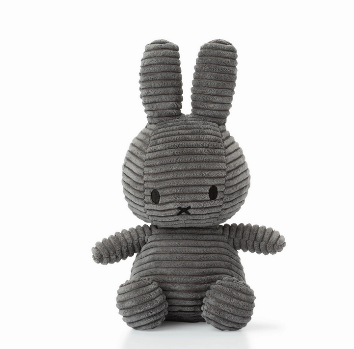 Miffy Plush Corduroy - 23cm - assorted colours