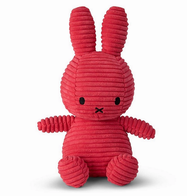 Miffy Plush Corduroy - 23cm - assorted colours