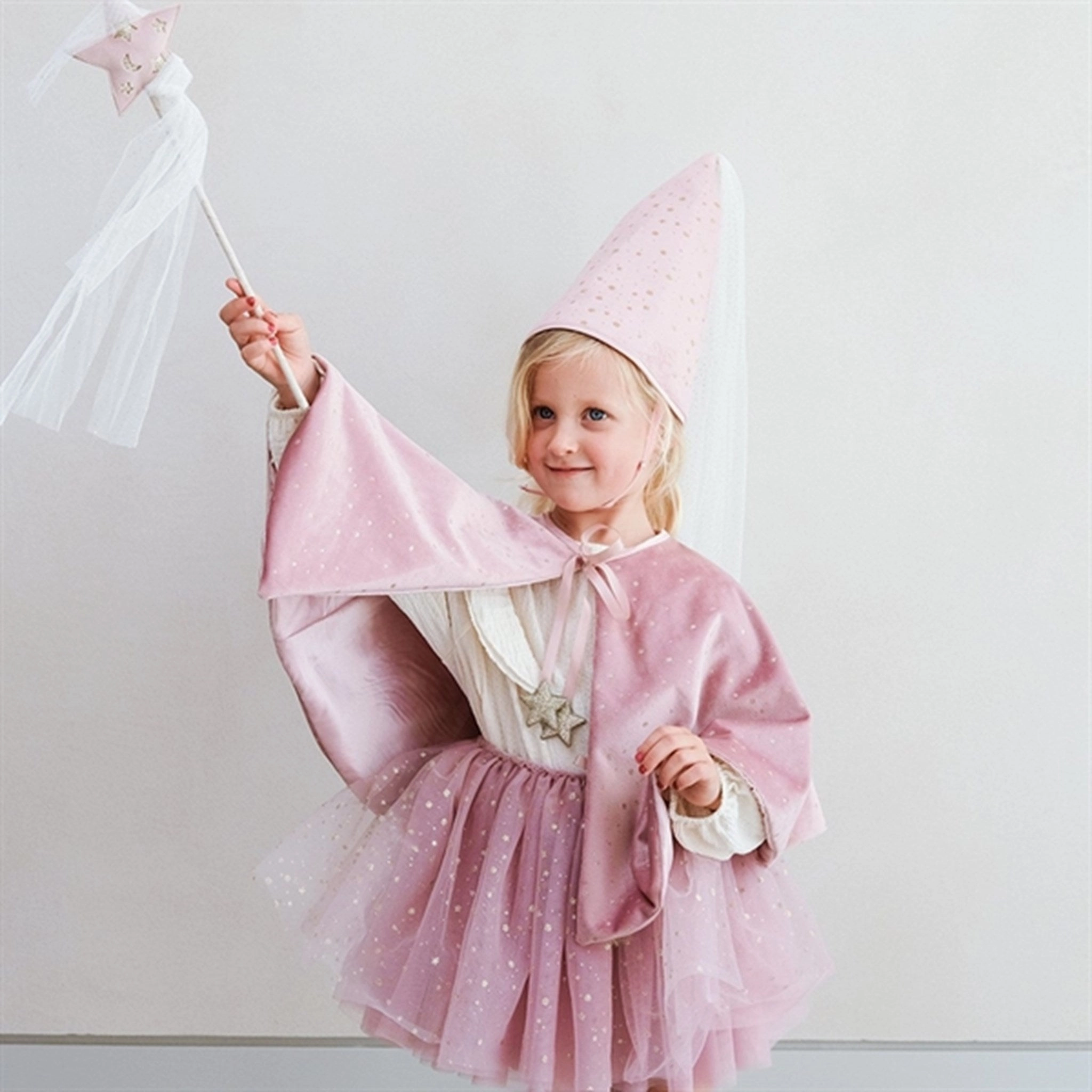 Mimi & Lula Cape Velvet Princess Pink Luxe