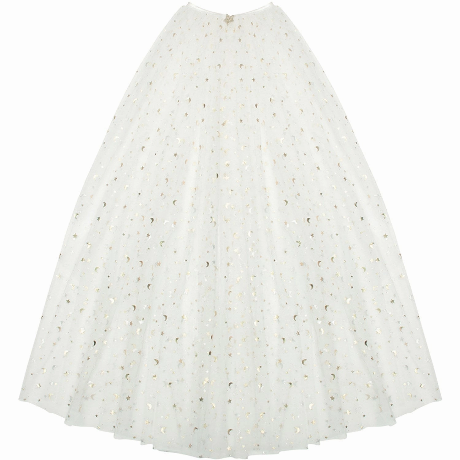 Mimi & Lula White tulle cape