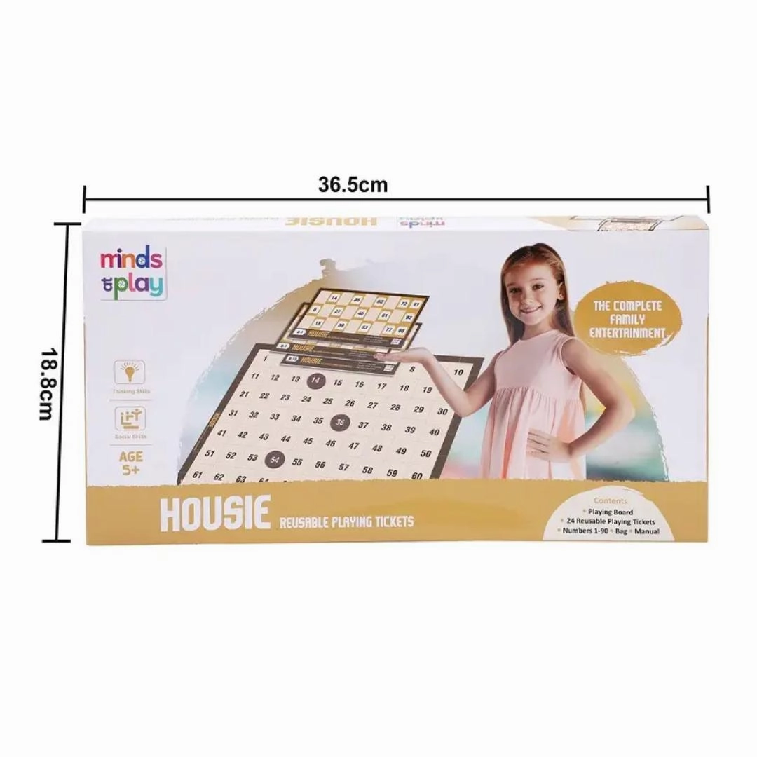 Minds At Play Housie Game Board Set For kids