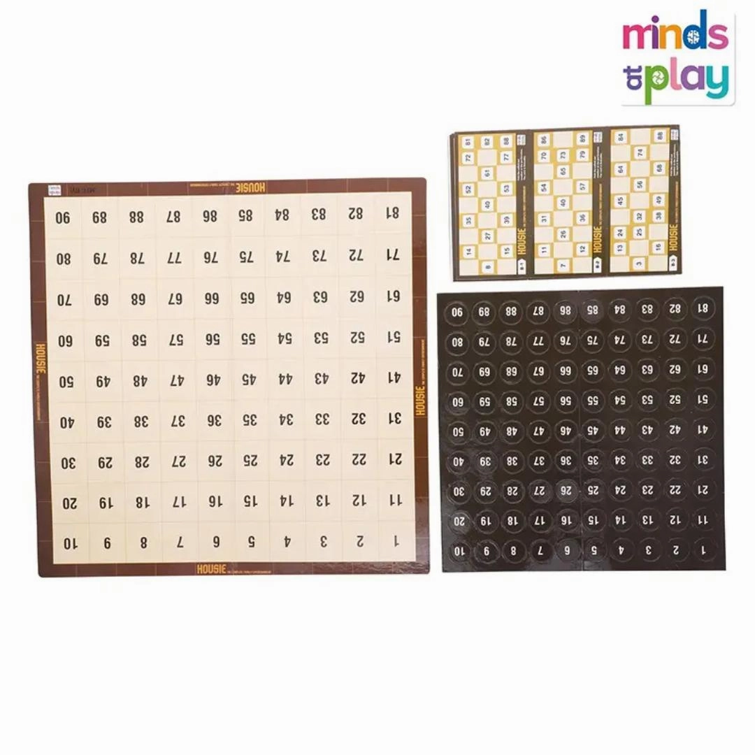 Minds At Play Housie Game Board Set For kids