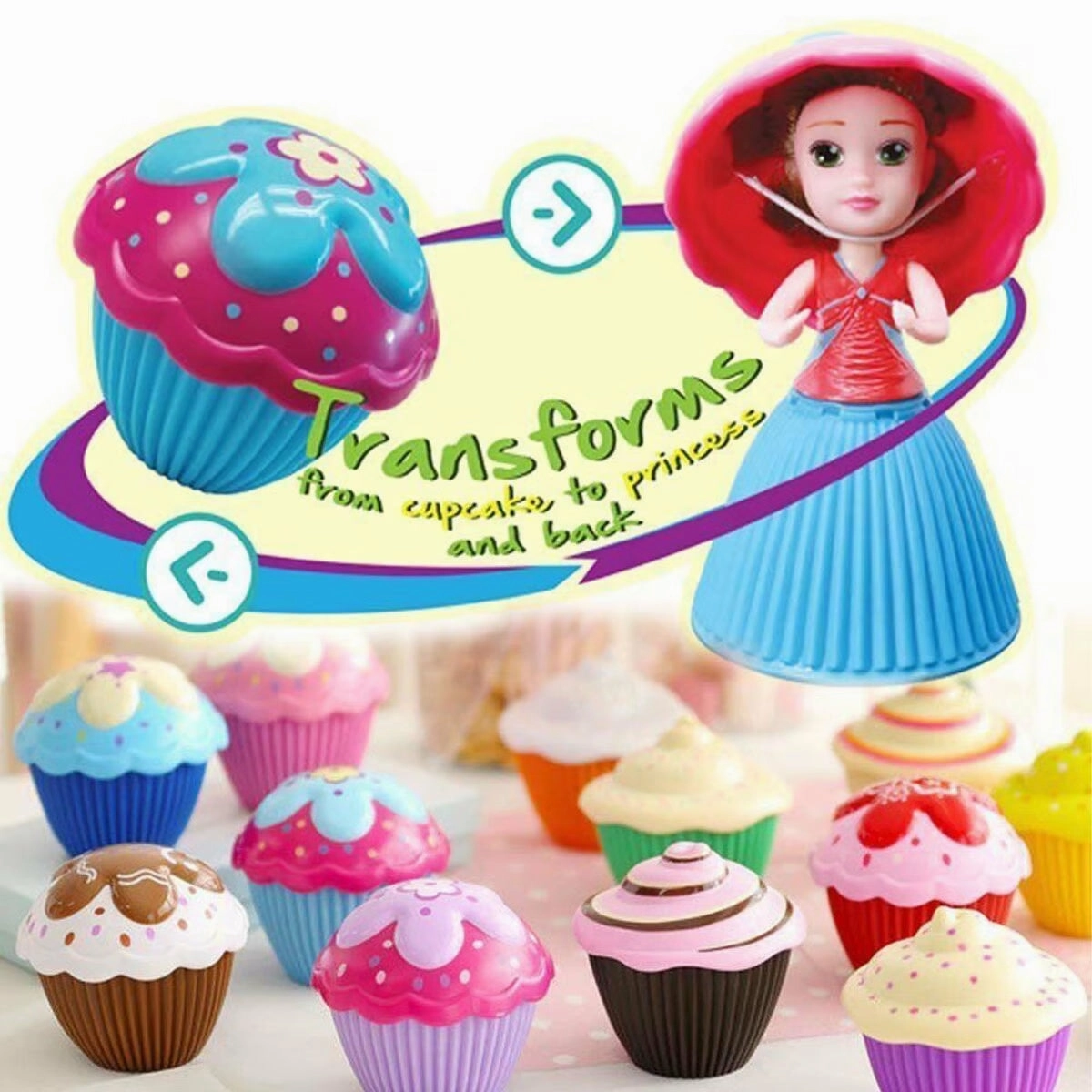Mini Surprise Cupcake Doll