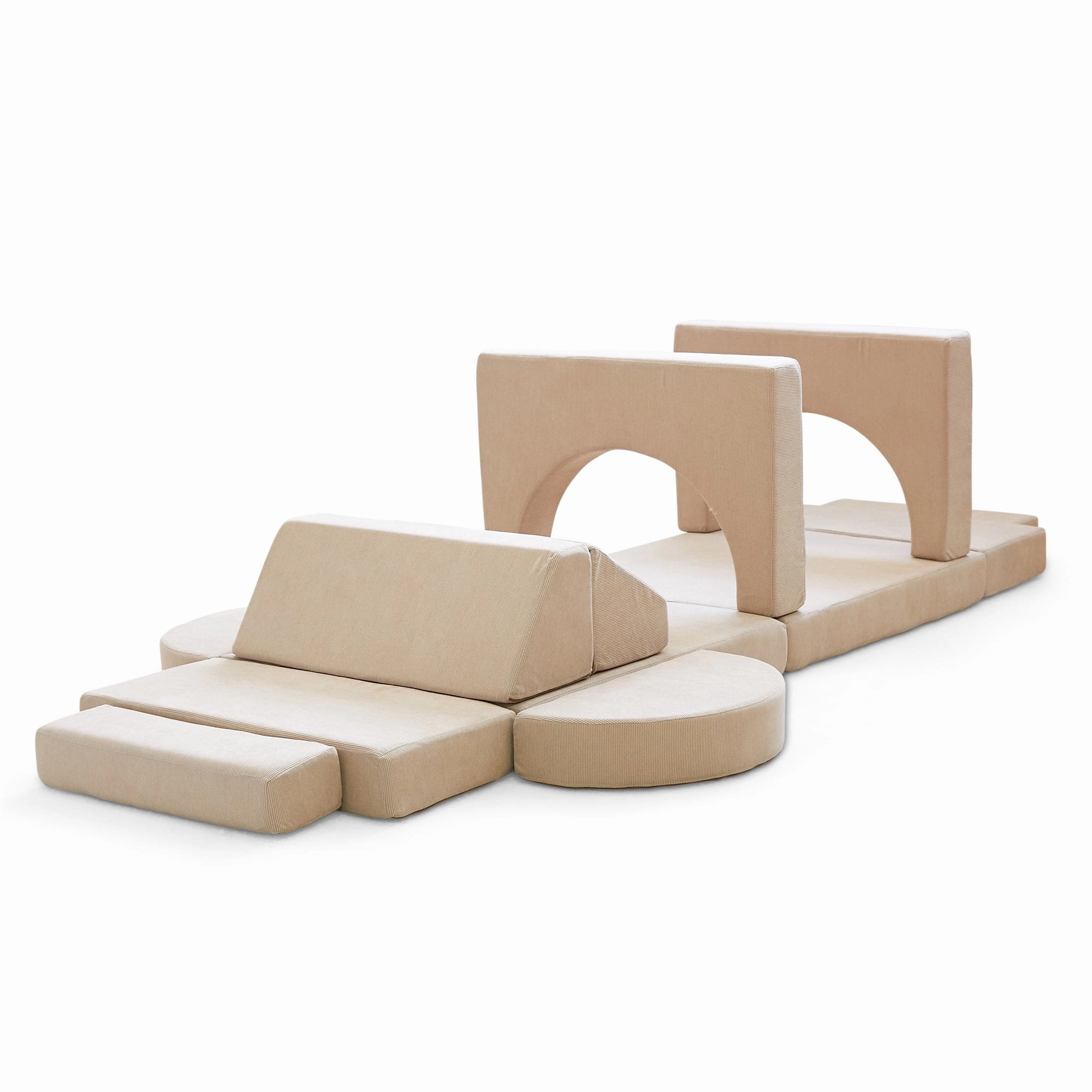 Modular Double Kids Play Sofa - 12 Piece Set - Preorder
