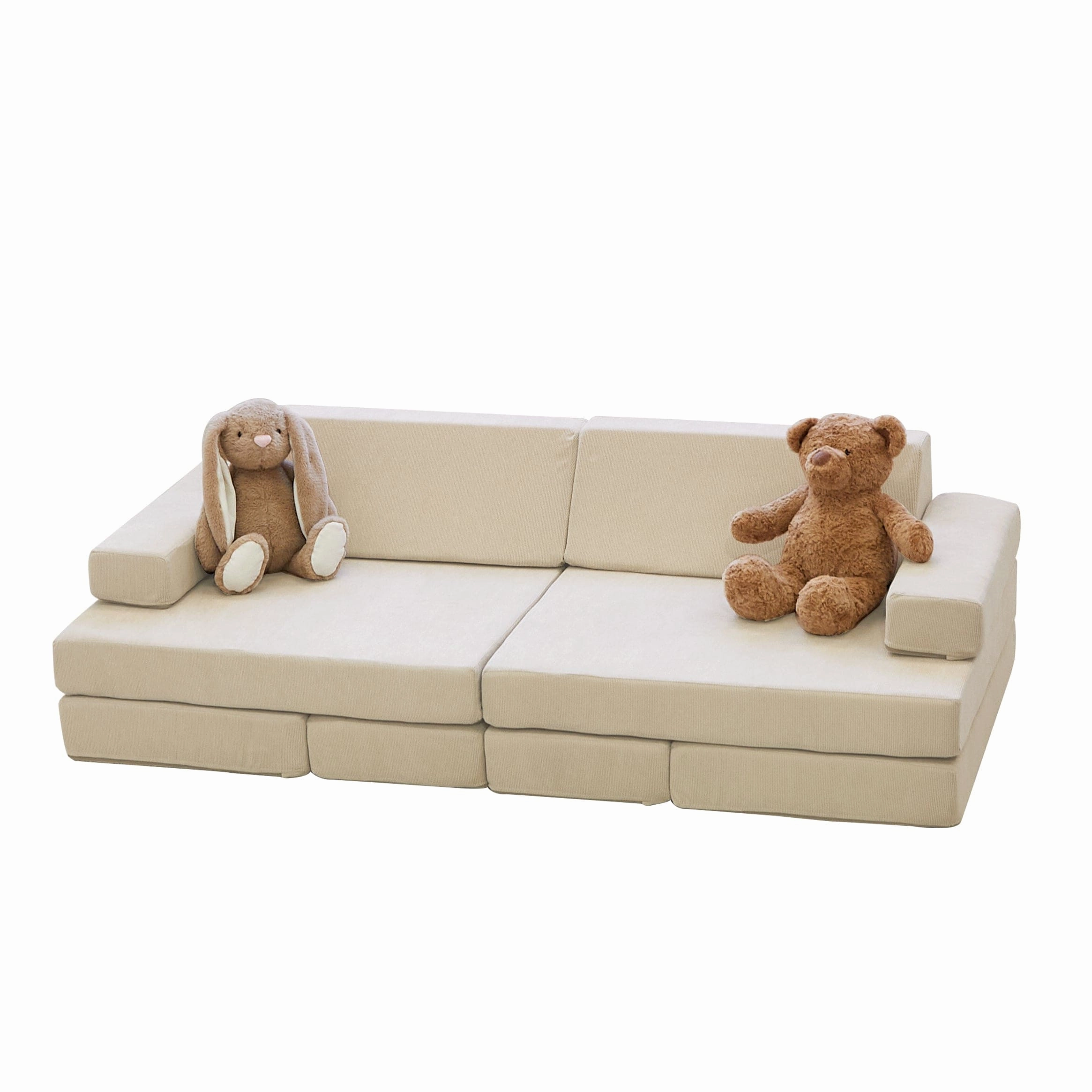 Modular Double Kids Play Sofa - 12 Piece Set - Preorder