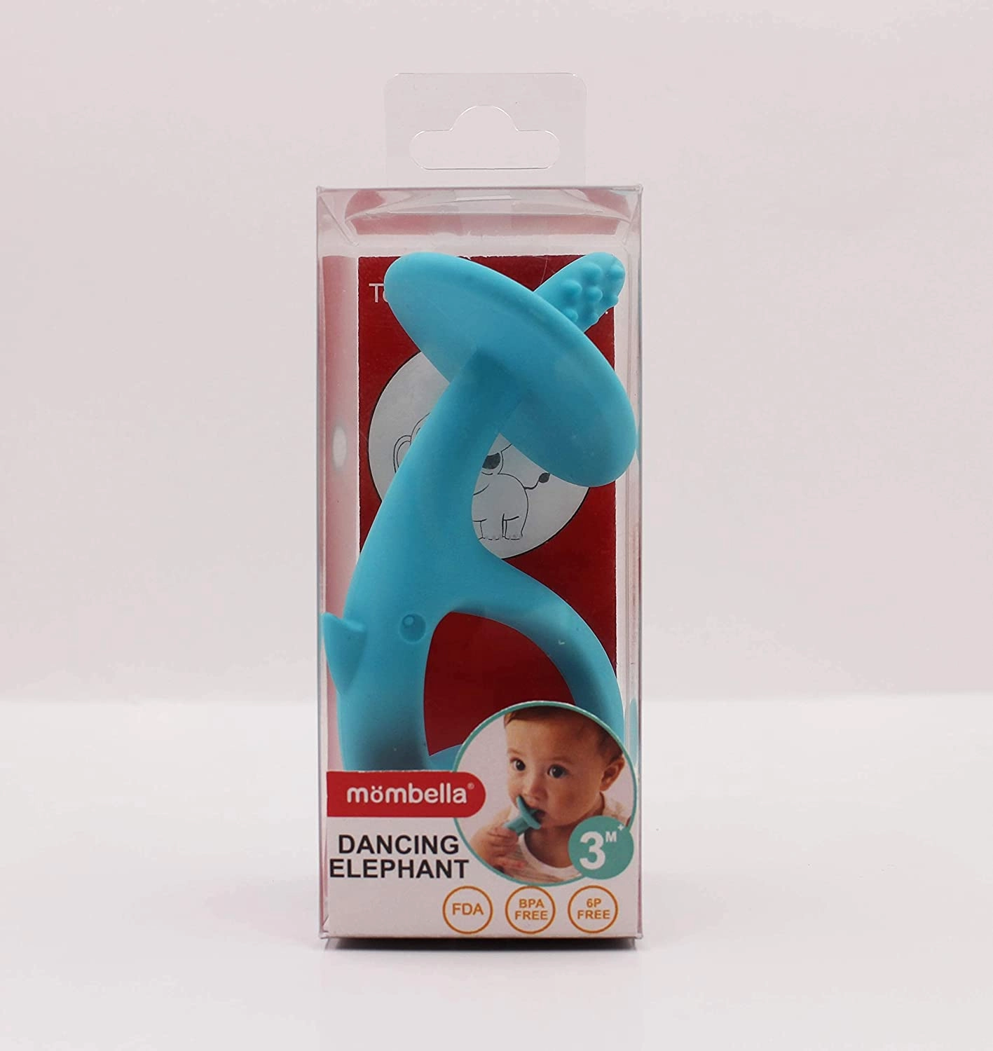 MOMBELLA DANCING ELEPHANT TEETHER TOY