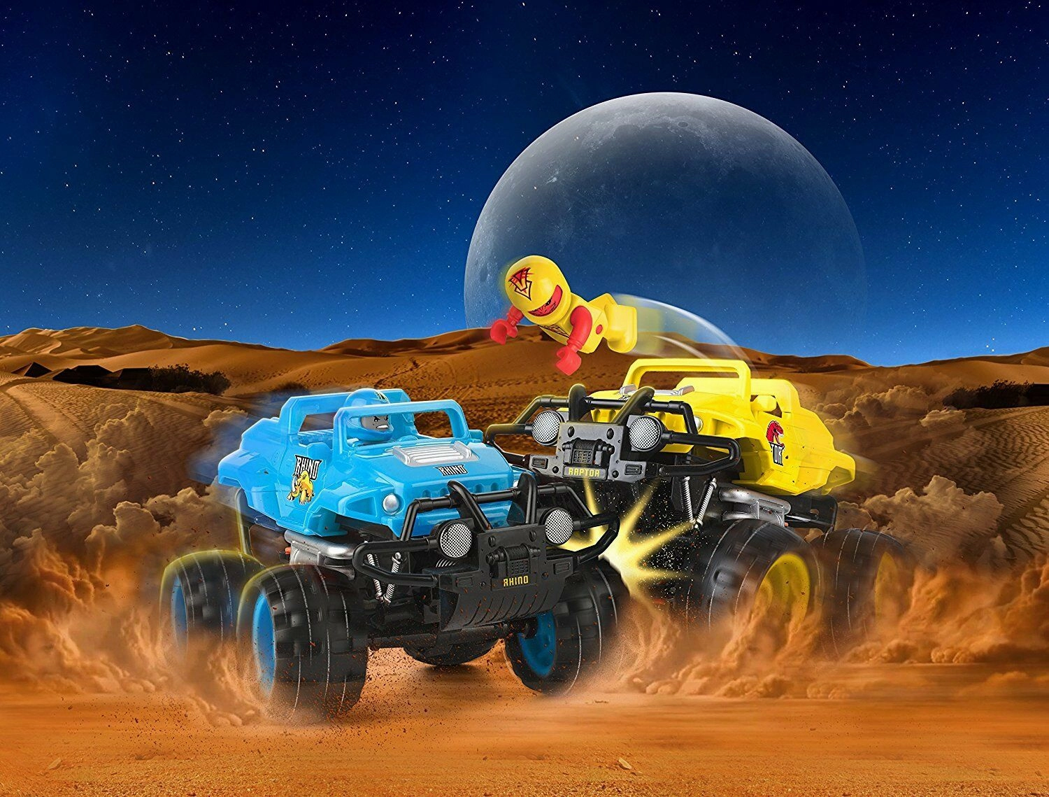 Monster Smash Ups Rhino - Blue