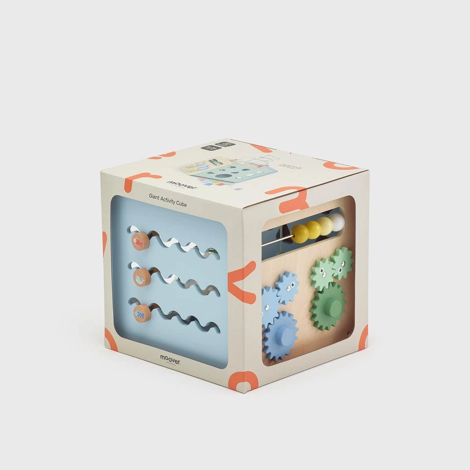 Moover Toys Giant Activity Cube White