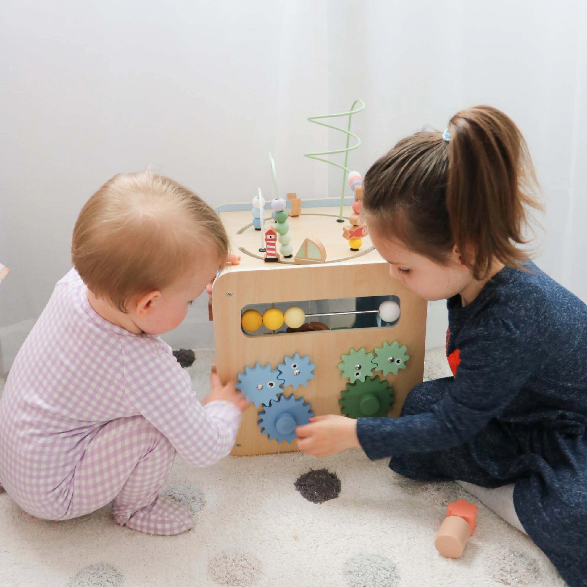 Moover Toys Giant Activity Cube White