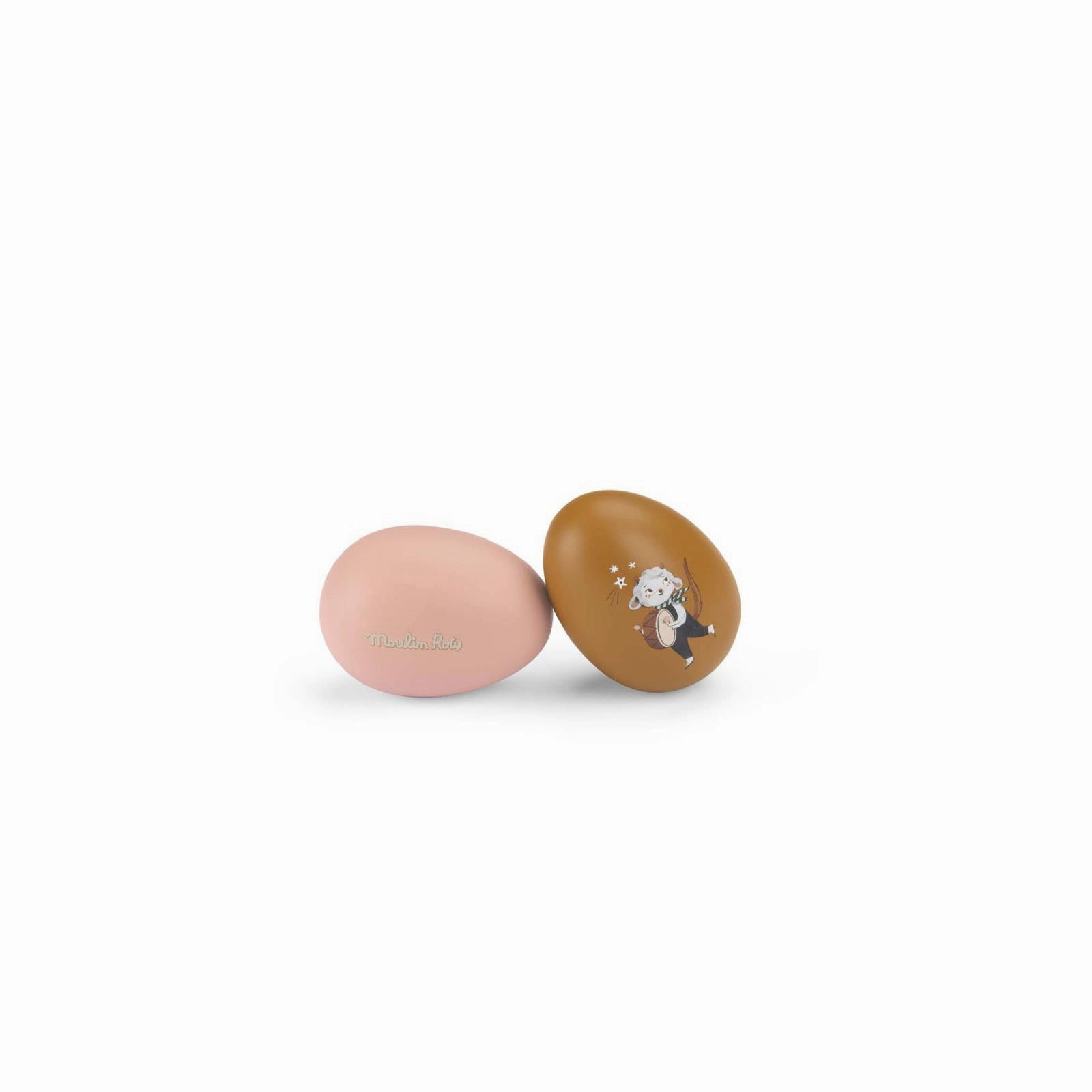 Moulin Roty Apres La Pluie Set of 2 Musical Egg Shaker