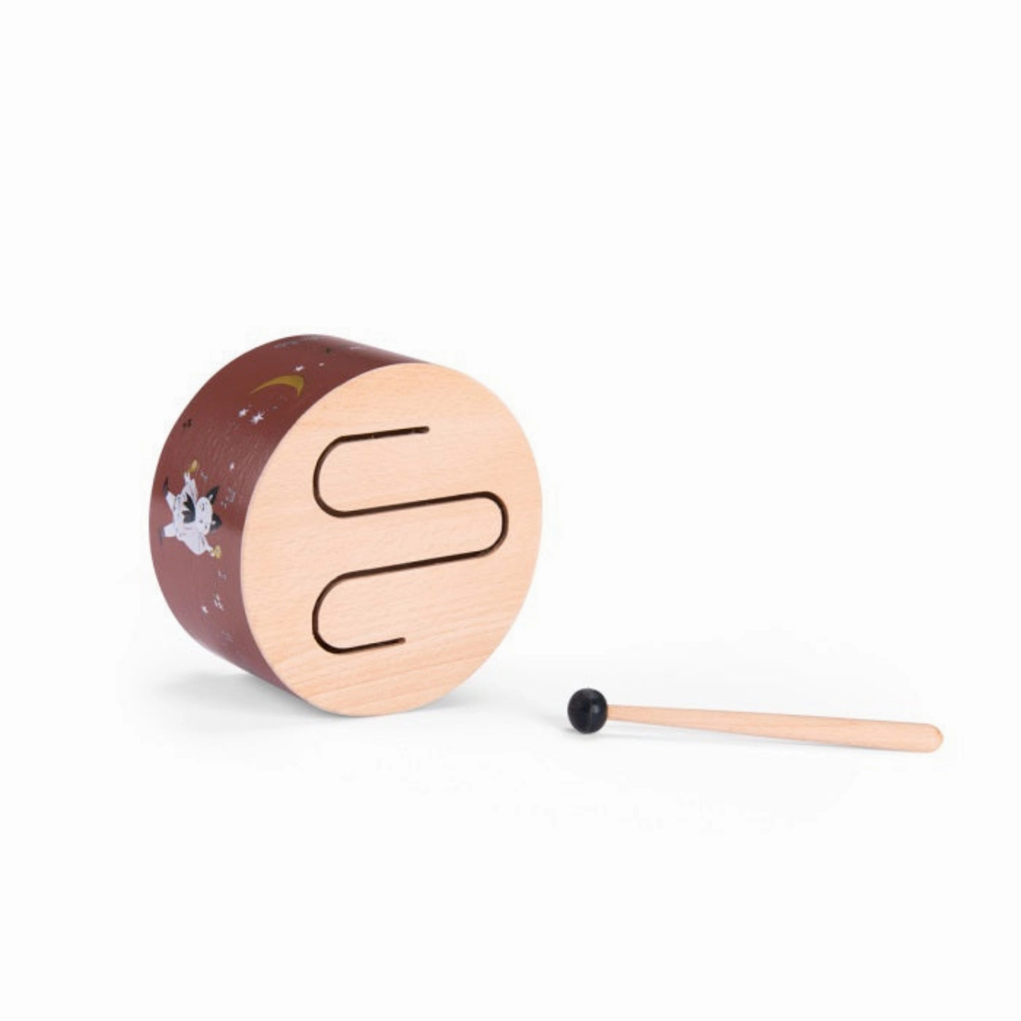 Moulin Roty Apres La Pluie Wooden Drum
