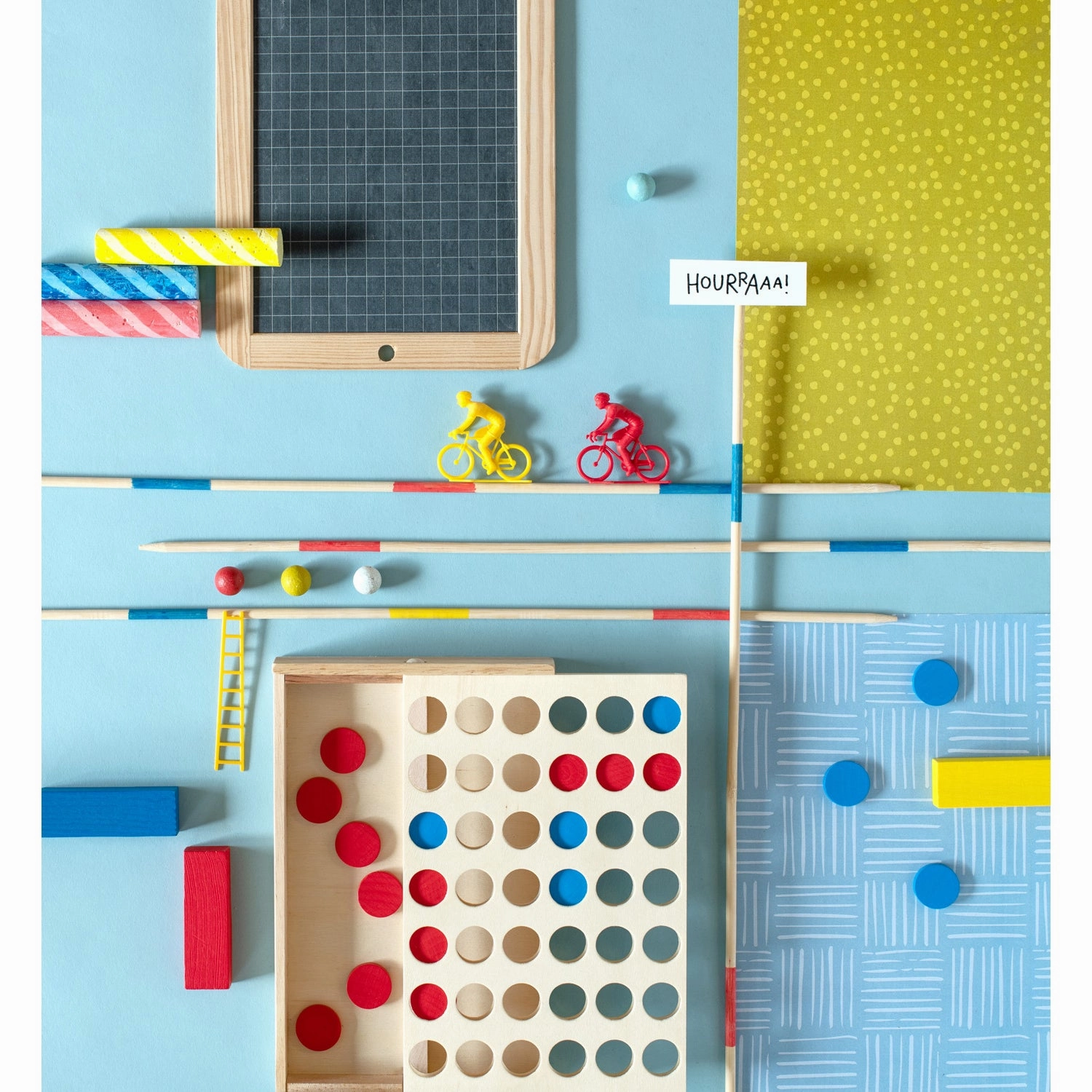 Moulin Roty Aujourd'hui C'est Mercredi Travel 4 In A Row Game