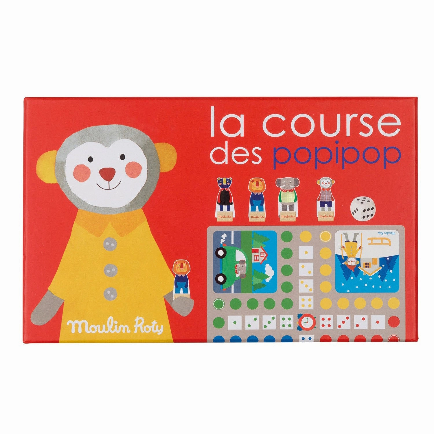 Moulin Roty Game Ludo - Pop