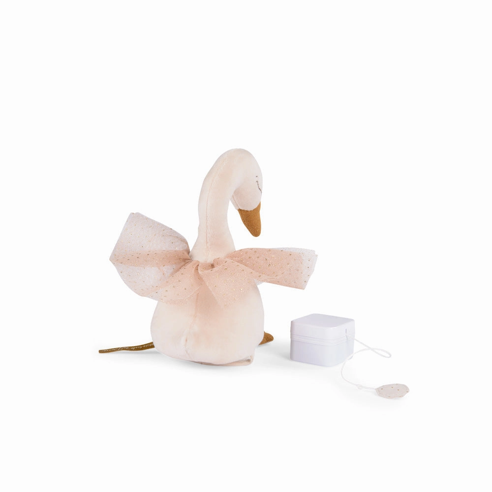 Moulin Roty La Petite Ecole De Danse Musical Swan Doll 21cm