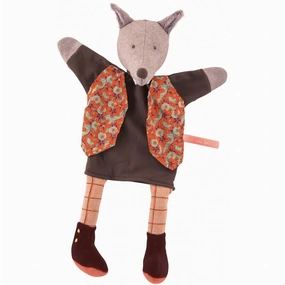 Moulin Roty Wolf Puppet Le Gentleman Il Etait Une Fois