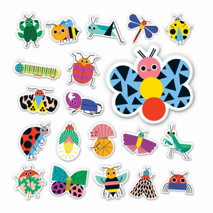 Mudpuppy Stickable Bath Shapes Bug Out!