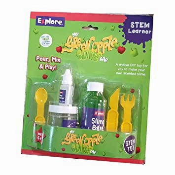 My Green Apple Slime Lab