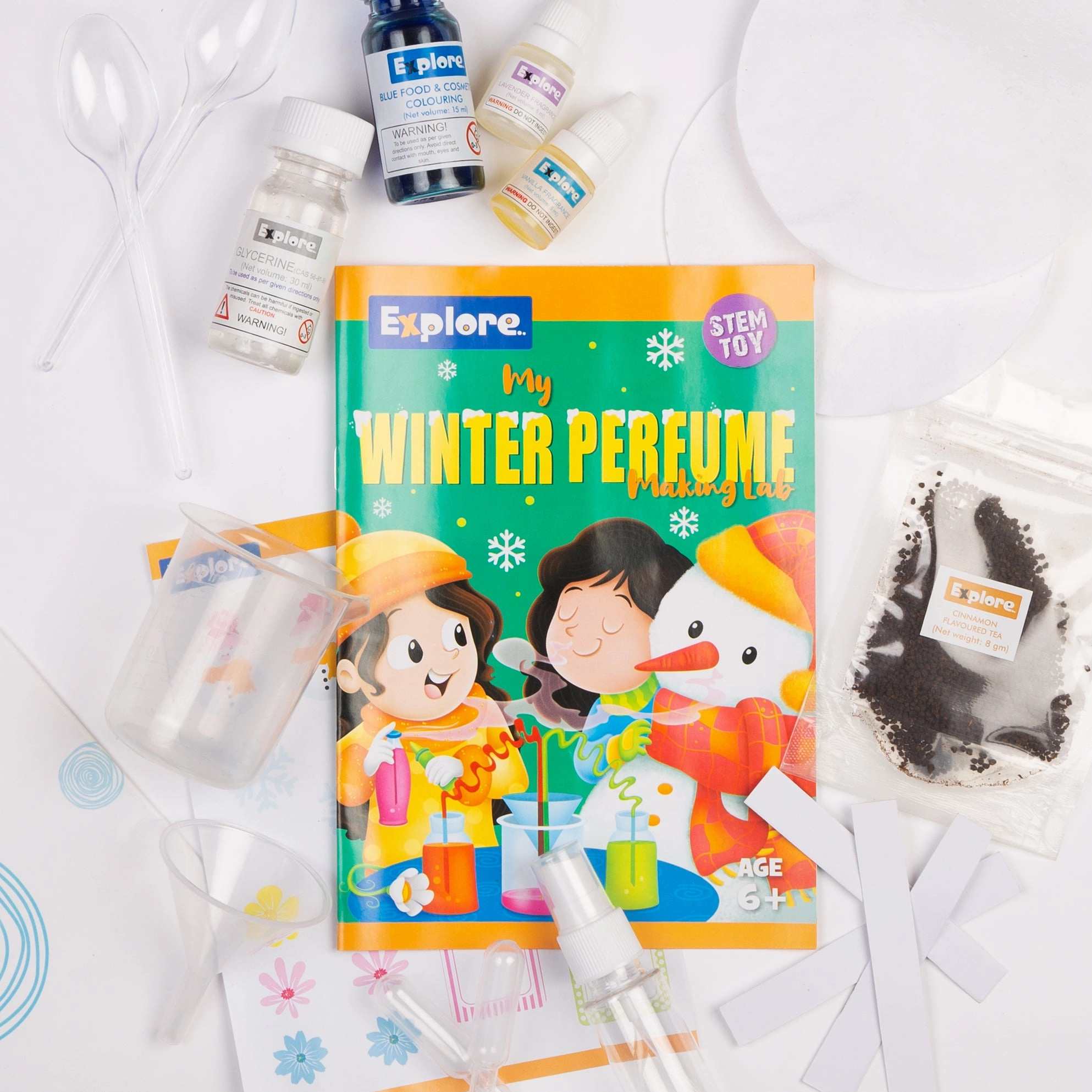 My Winter Perfume Making Lab