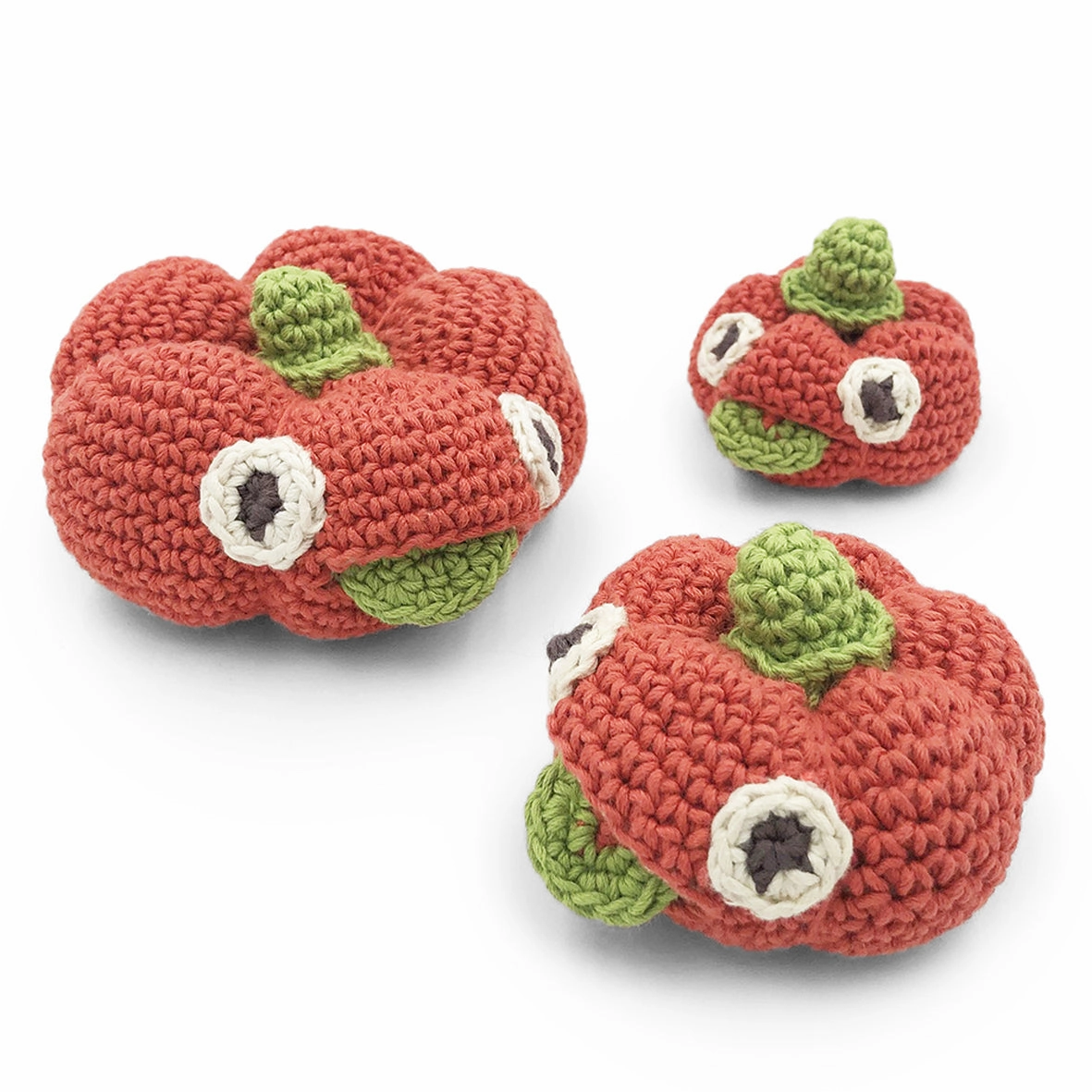 MyuM The Pumpkins Brothers Baby Rattle (Set of 3)