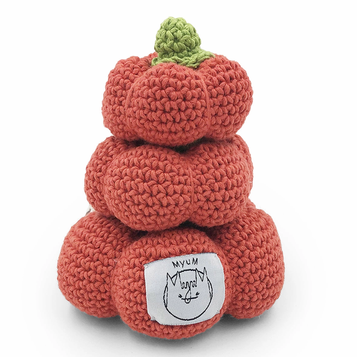 MyuM The Pumpkins Brothers Baby Rattle (Set of 3)