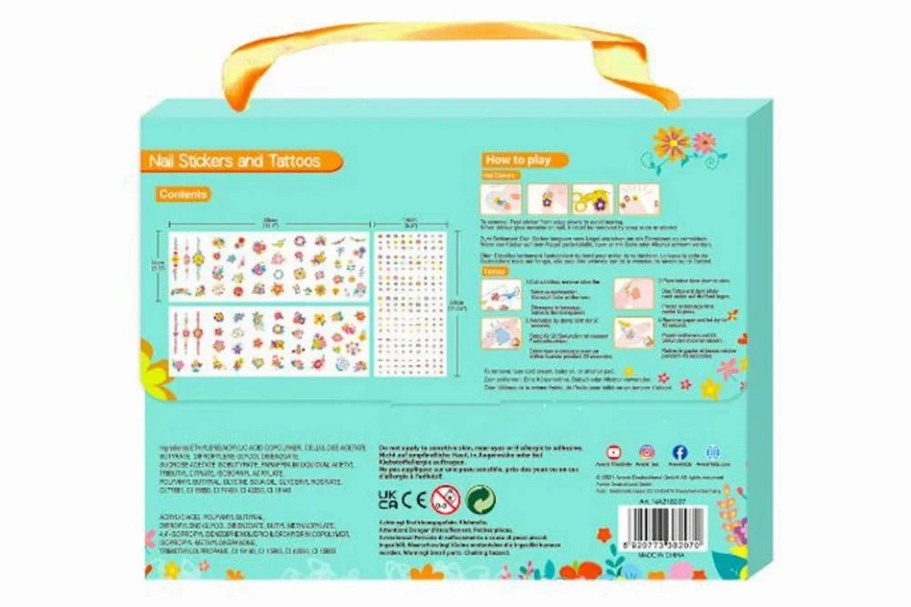 Nail Stickers and Tattoos - Flower