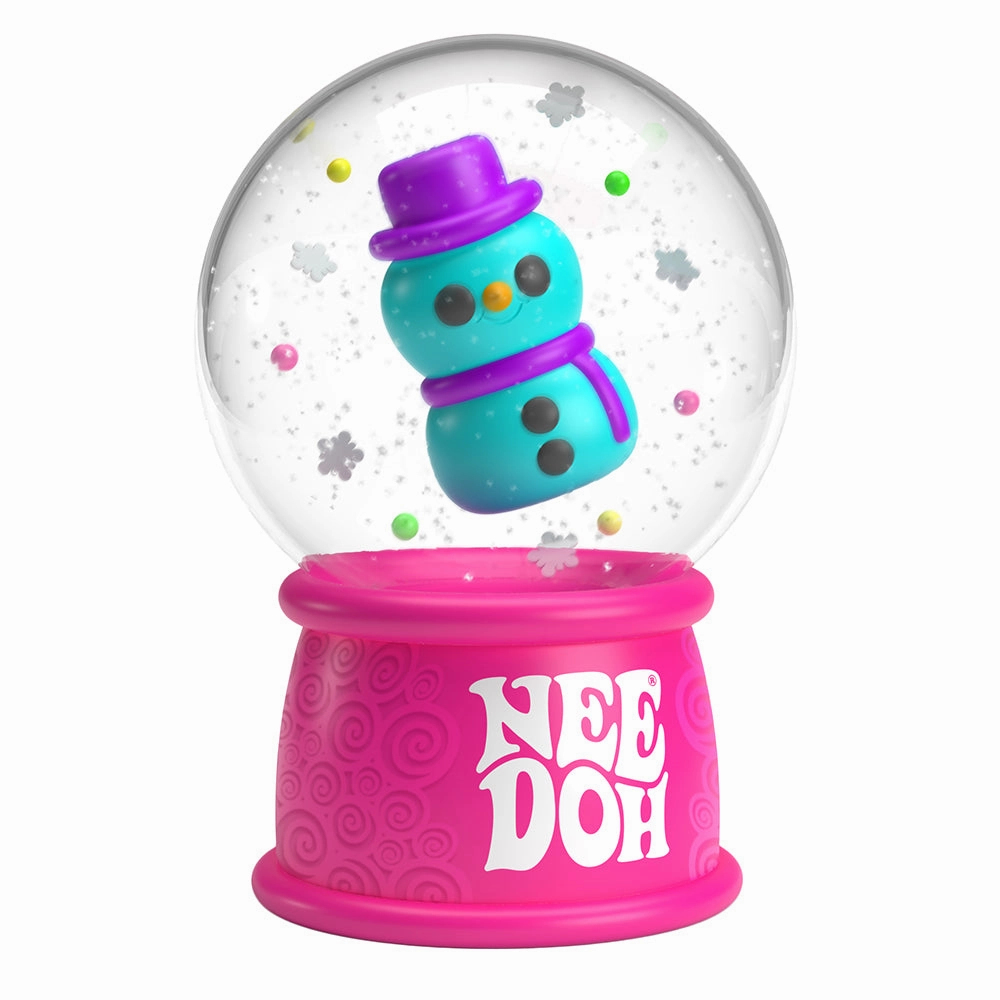NeeDoh Snow Globes - DAMAGED BOX