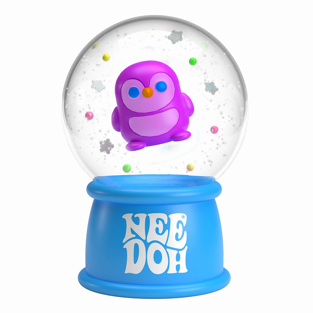 NeeDoh Snow Globes - DAMAGED BOX