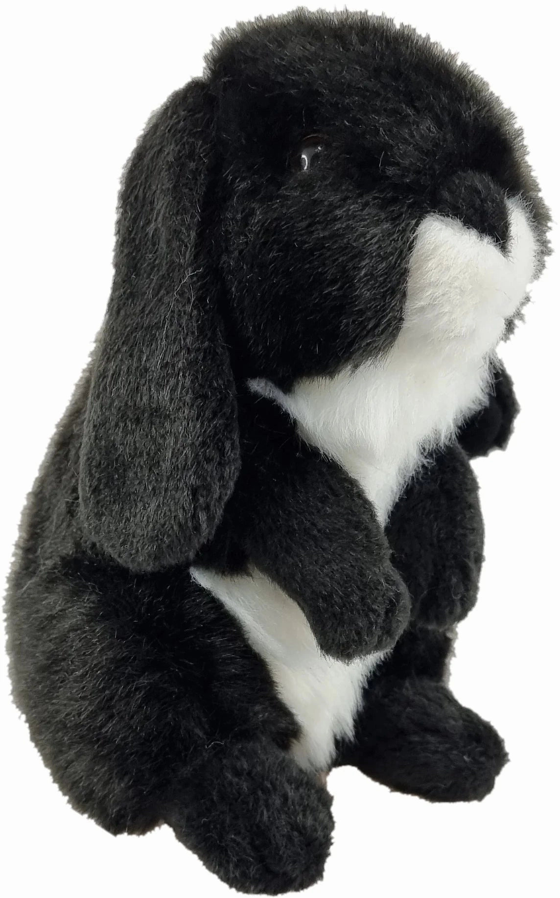 Nibbles Black Rabbit Plush Antics