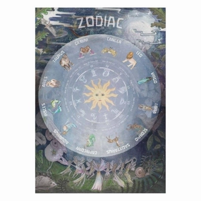 Night Zodiac Poster