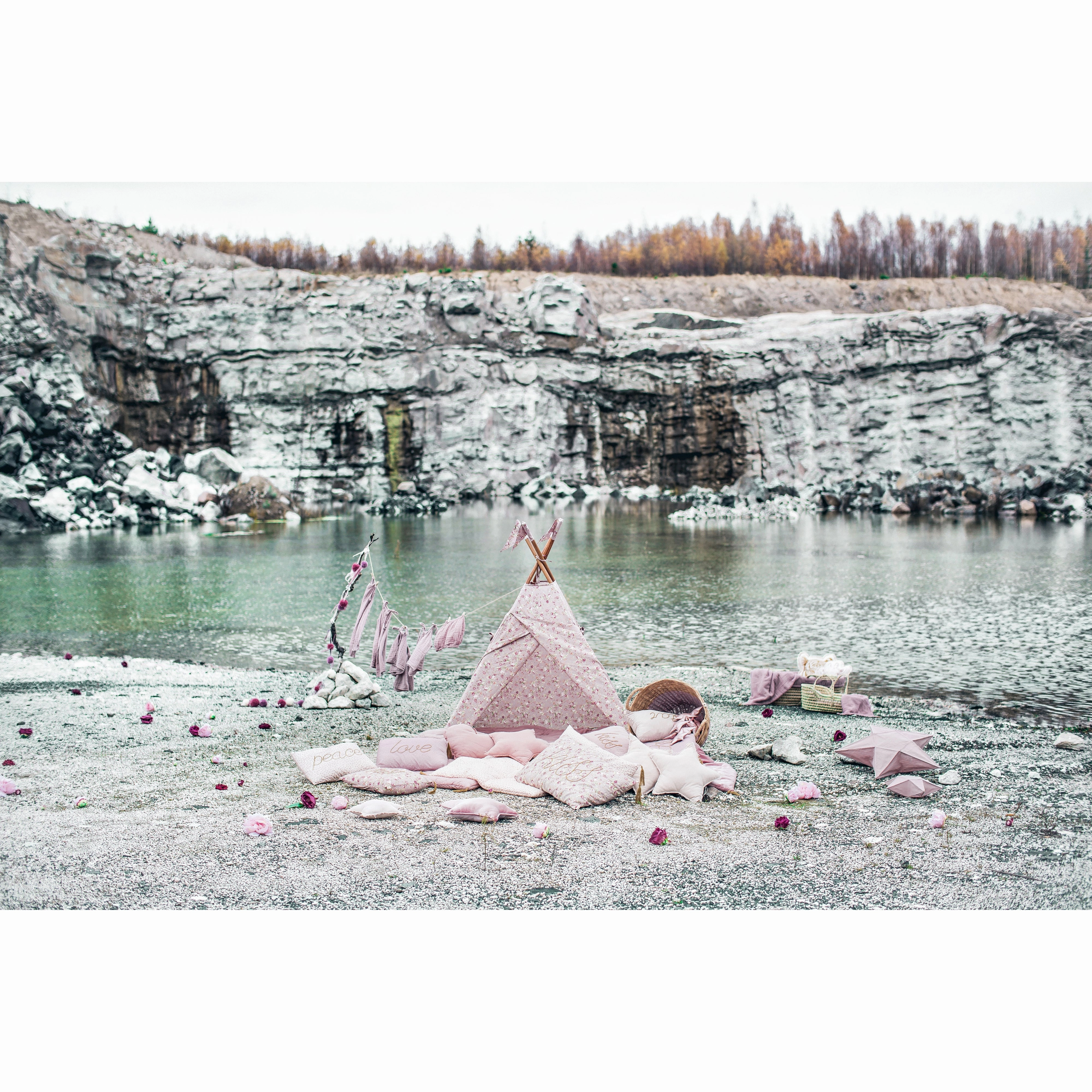Numero 74 Tipi Tent Pale Peach