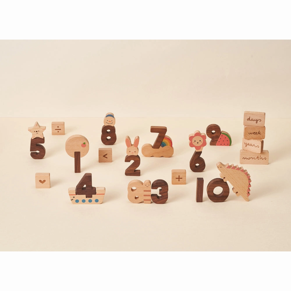 OIOIOOI Numbers Play Block Set