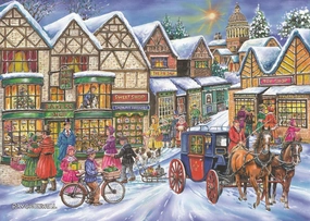 Old Time Shopping - BIG 250 Piece Jigsaw Puzzle