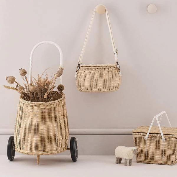 Olli Ella - Luggy Pull Along Basket