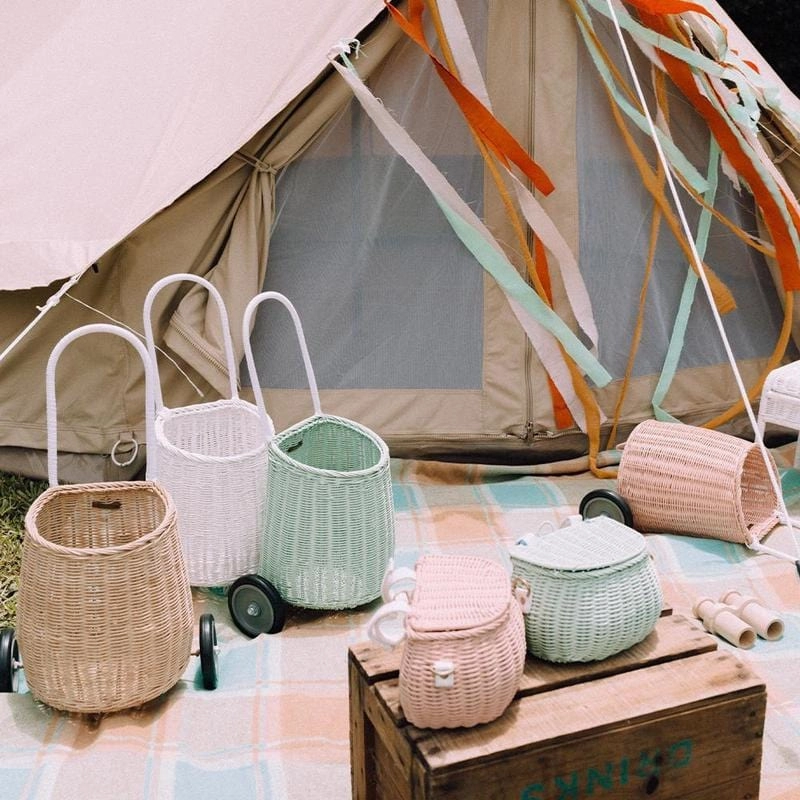 Olli Ella - Luggy Pull Along Basket