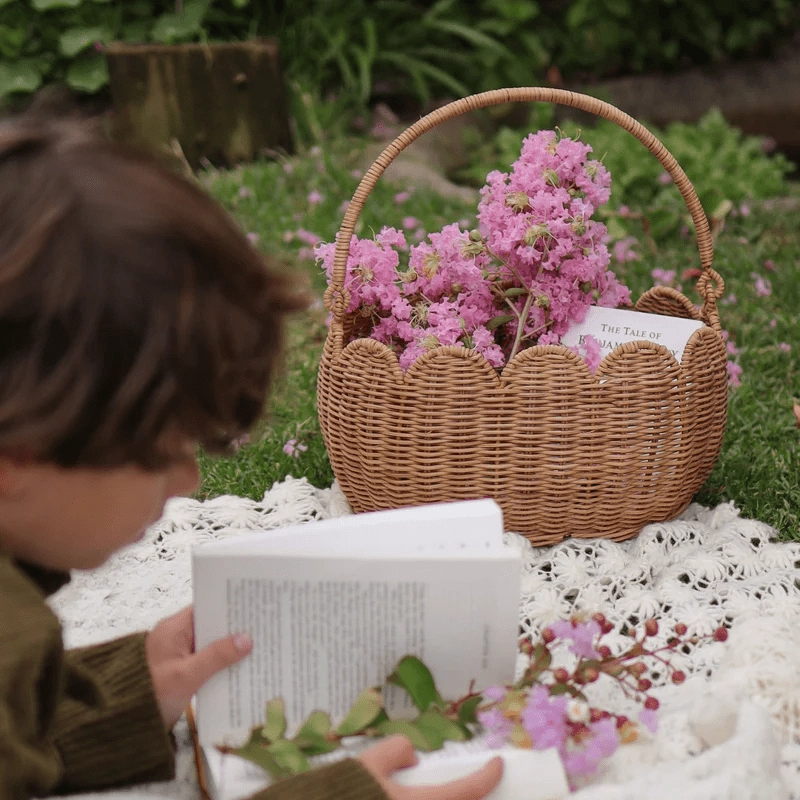 Olli Ella Petal Basket