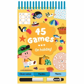 On Holiday 45 Games Book
